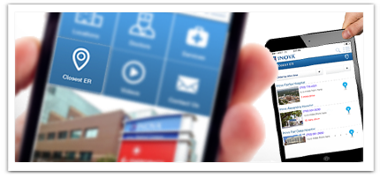 The Inova app image