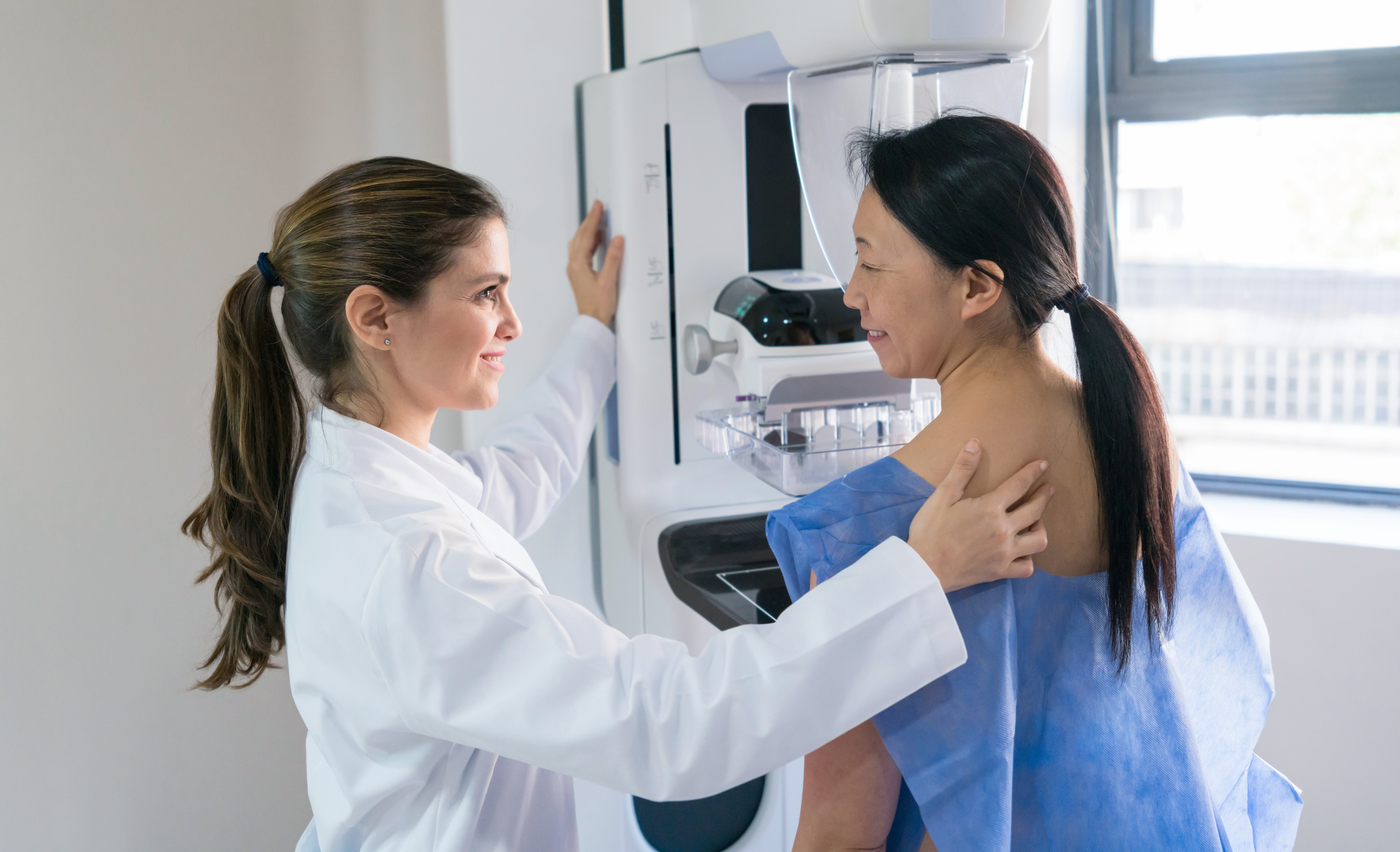 Doctor seeing patient