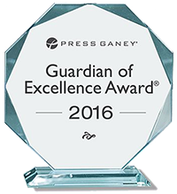Press Ganey award