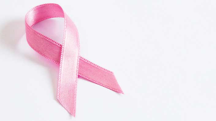 Pink Breast Cancer Ribbon