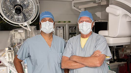 Photo of two doctors