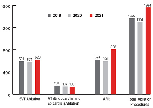 ablation volumes