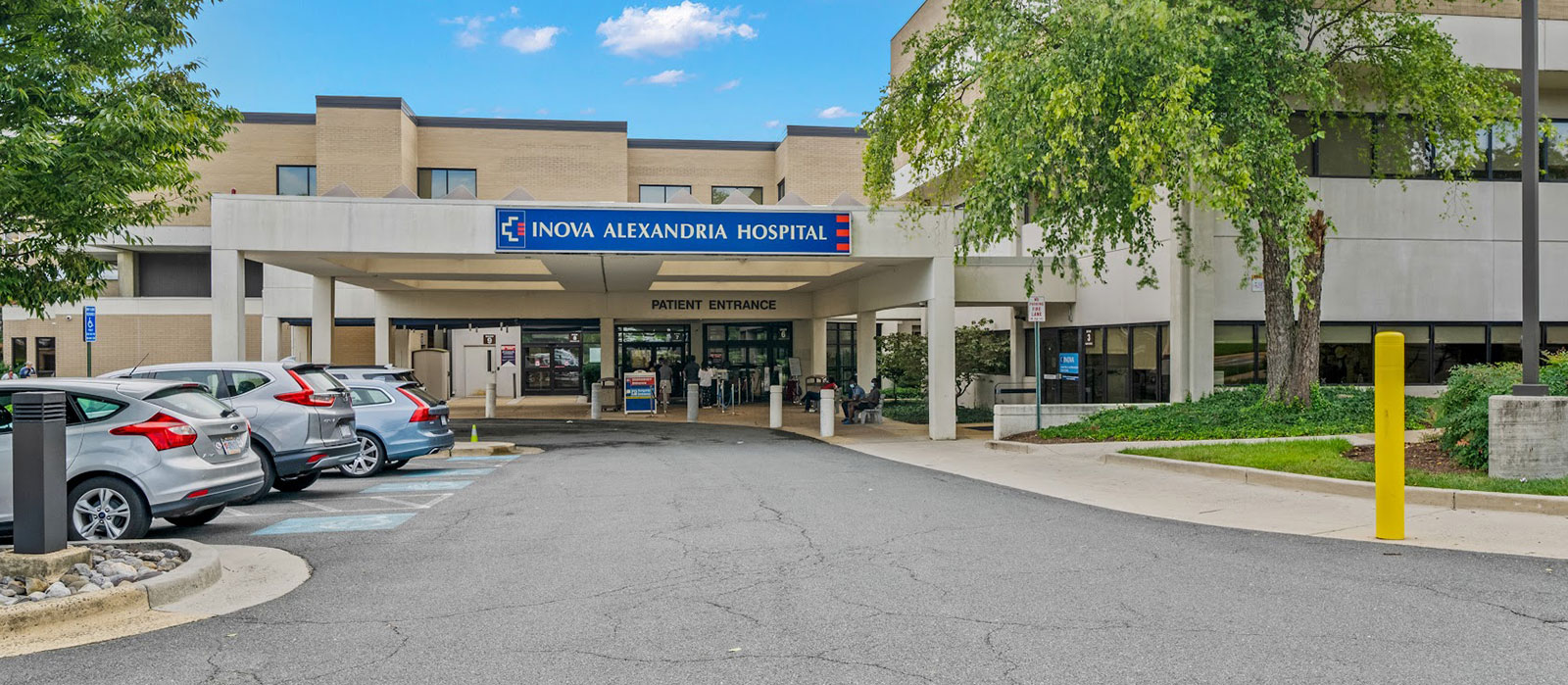 Inova Alexandria hospital exterior