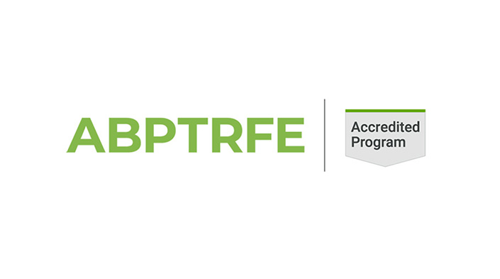 ABPTRFE Accredited Program logo