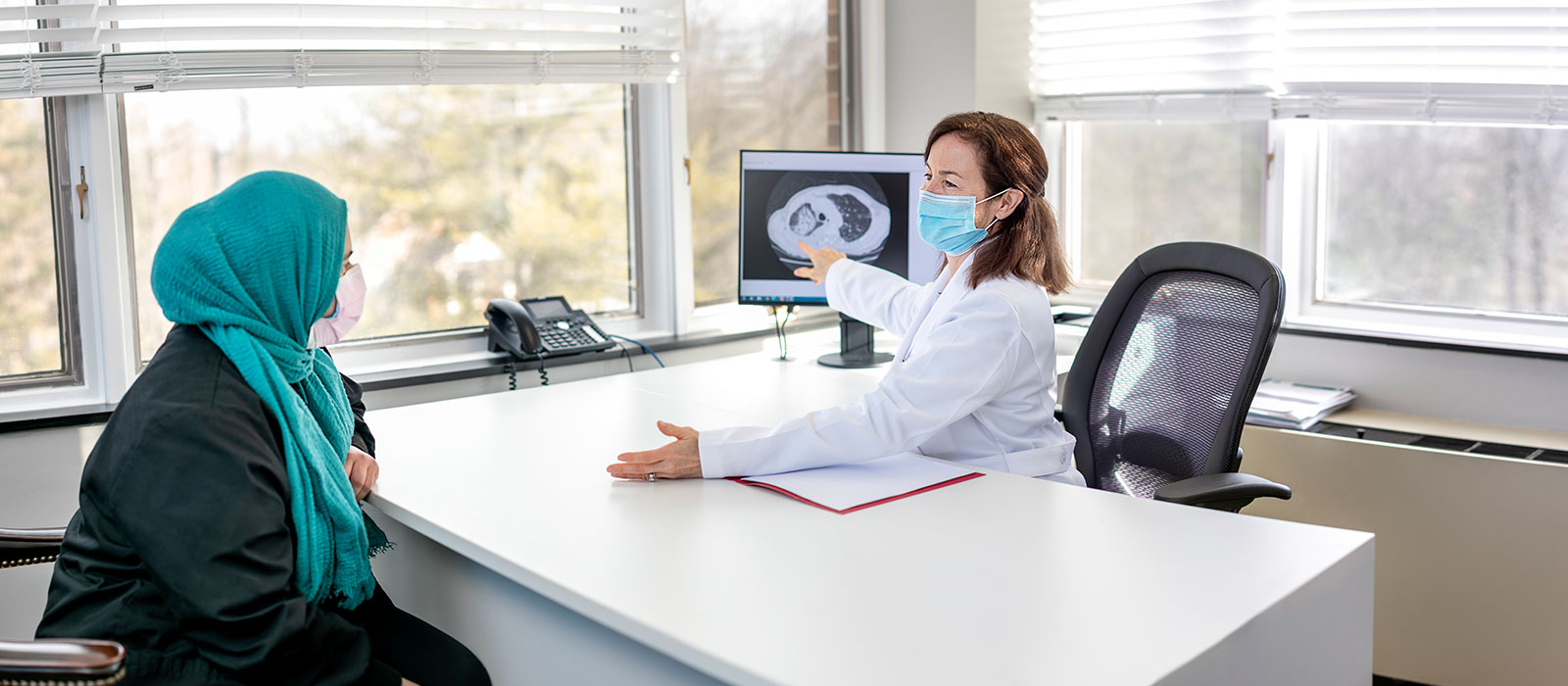 patient meeting with provider