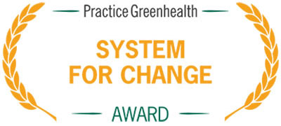 System for Change award seal