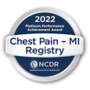 NCDR Chest Pain - MI Registry seal