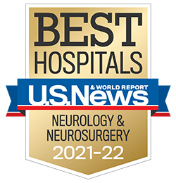 U.S. News neurology excellence badge