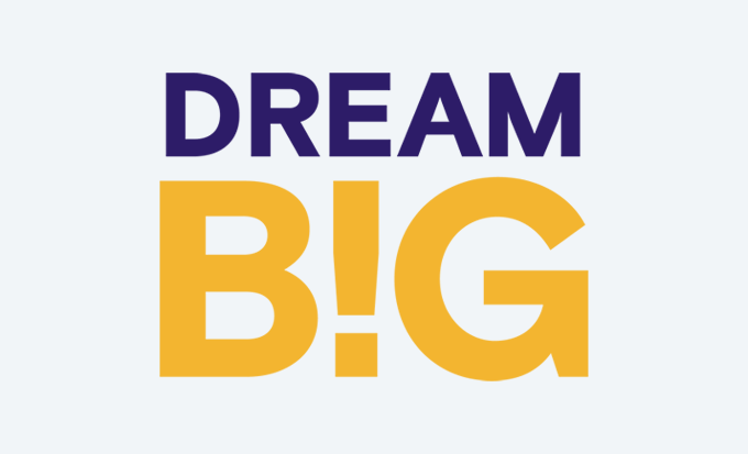 dream big logo