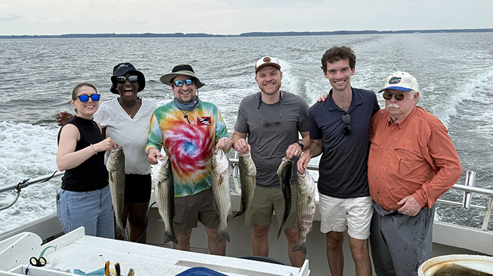 A fishing trip with Dr. Colvin