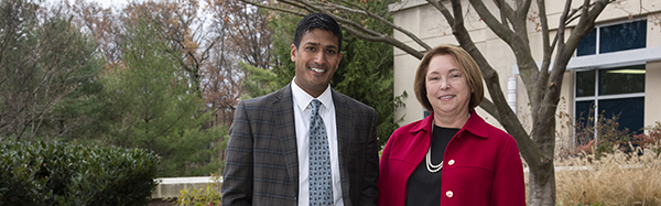 Dr. Rashi, Chief Medical Officer and Dr. Karen Maser, MD, President, Medical Staff