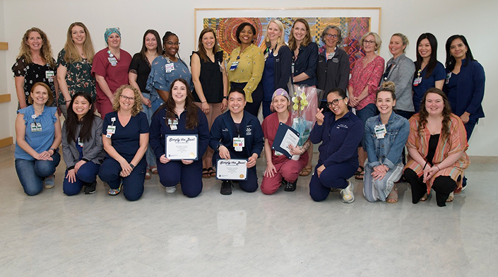 2023 Unit Nurse of the Year winners