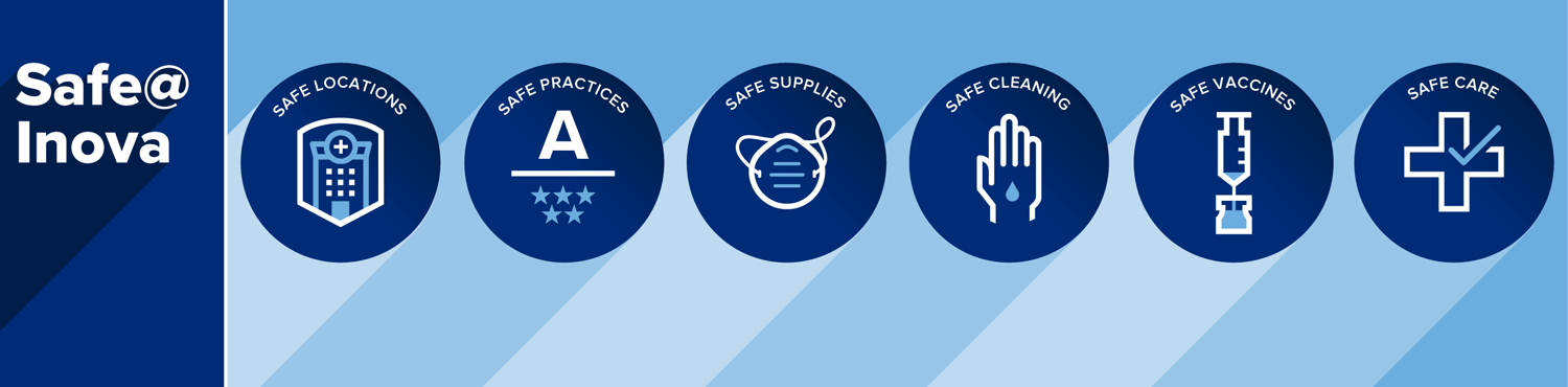 Safe at Inova badge set