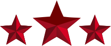 red stars