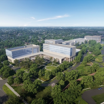 Rendering of Franconia-Springfield hospital 