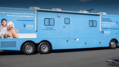 Inova Loudoun Hospital mobile health bus