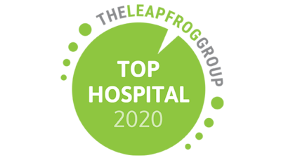 Leapfrog top hospital badge