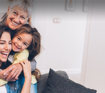 multigenerational happy females