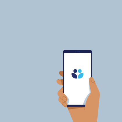 Inova My Chart app illustration