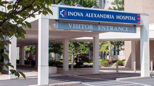 Inova Alexandria Hospital Entrance
