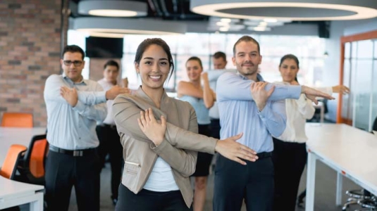 group fitness class