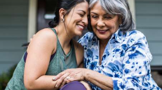 two women