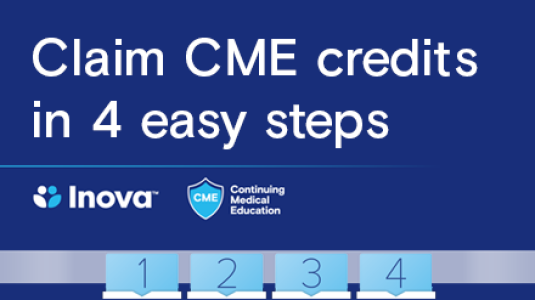 CME 4 easy steps to receive credit promo