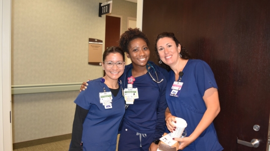 three nurses