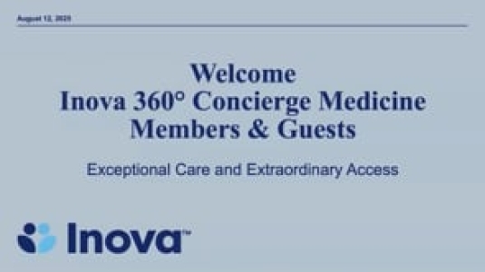 Inova 360º Concierge Medicine - Fairfax | Inova